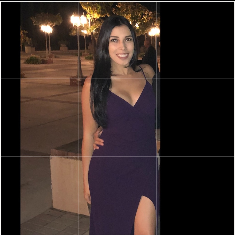 Dark purple maxi dress ✨